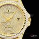 Perfect Replica Vacheron Constantin Traditionnelle All Gold Diamond Case Full Diamond Dial 2-Tone Pyramid Band 40mm Watch (9)_th.jpg